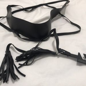 Black wrap around belt with Tassels! 🖤🖤